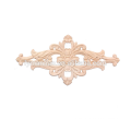 sculpture sur bois fleur ornée d&#39;angle Applique ronde pour appliques de meubles pour bandeaux